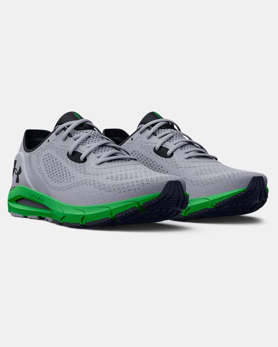 Men's UA HOVR™ Sonic 5 Running Shoes, Gray, pdpMainDesktop image number 3